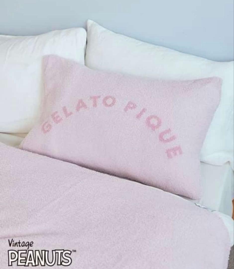ジェラートピケ❤︎スヌーピーマルチカバー&ピローケースセット