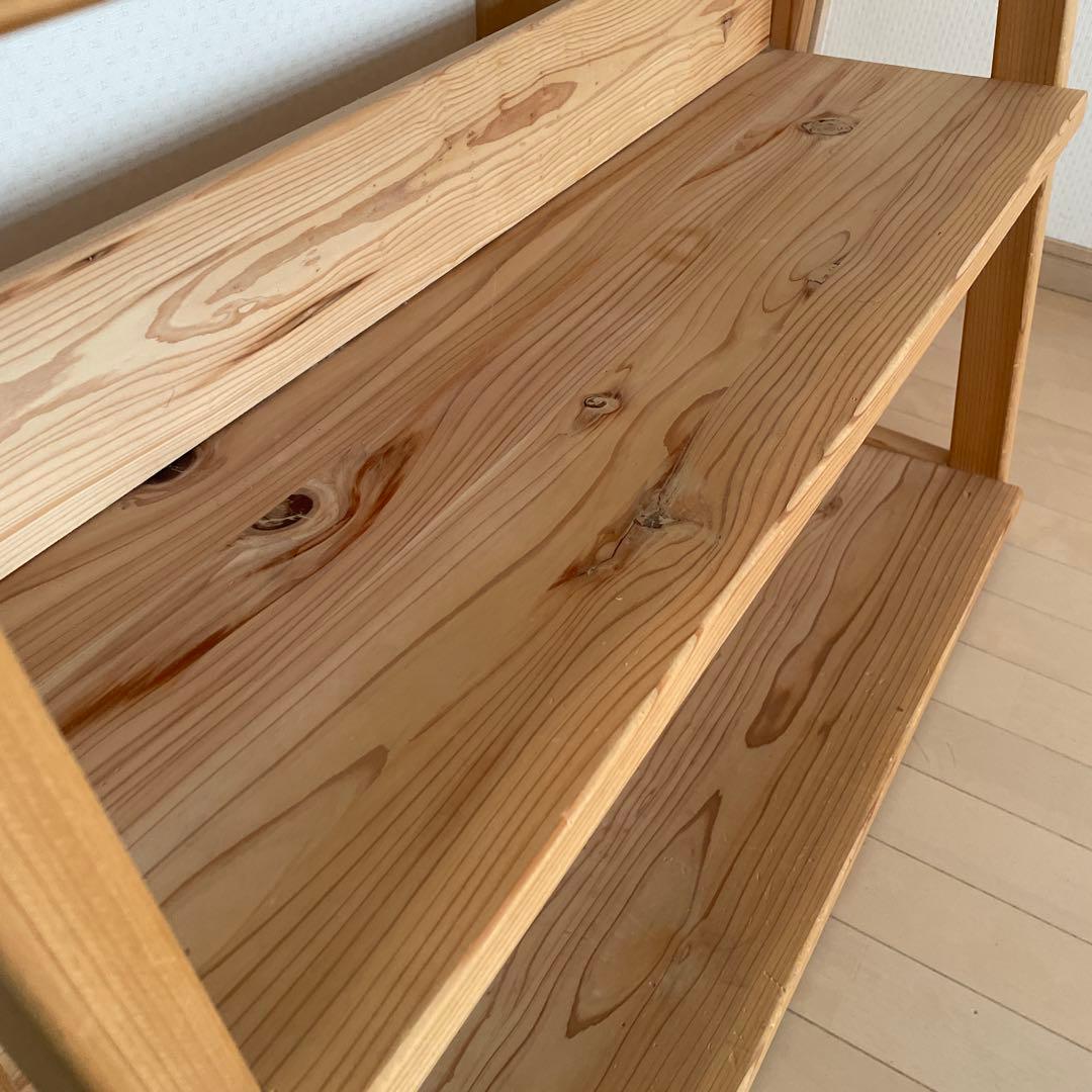 国産杉 本棚 ブックシェルフ ディノス