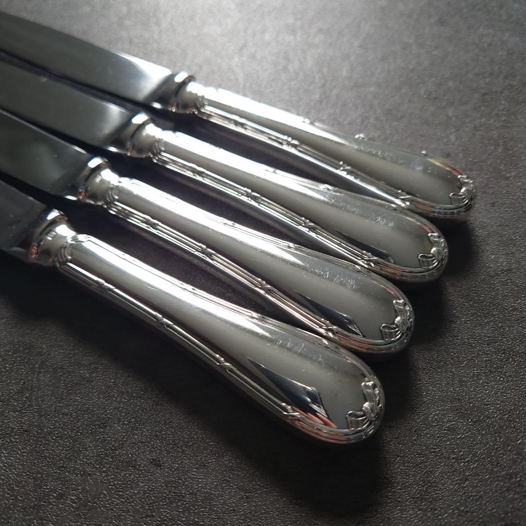 美品 クリストフル リュバン デザートナイフ 4点