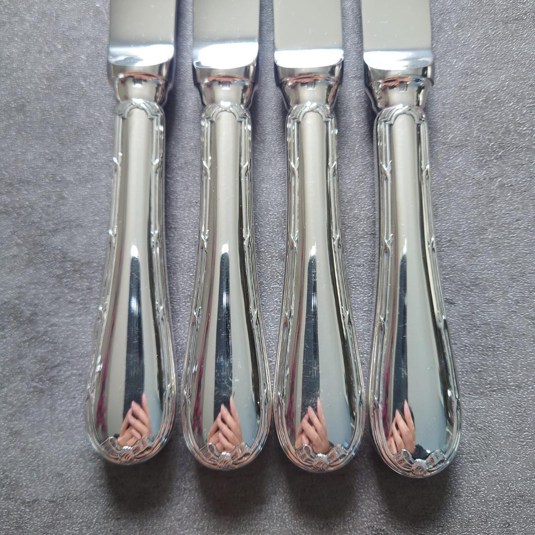 美品 クリストフル リュバン デザートナイフ 4点