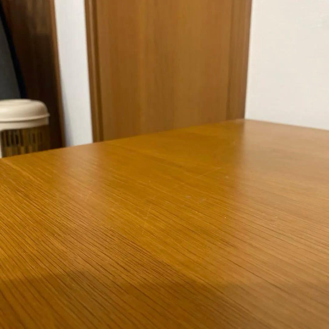 無印良品　リビングでもダイニングでもつかえるテーブル・１・オーク材