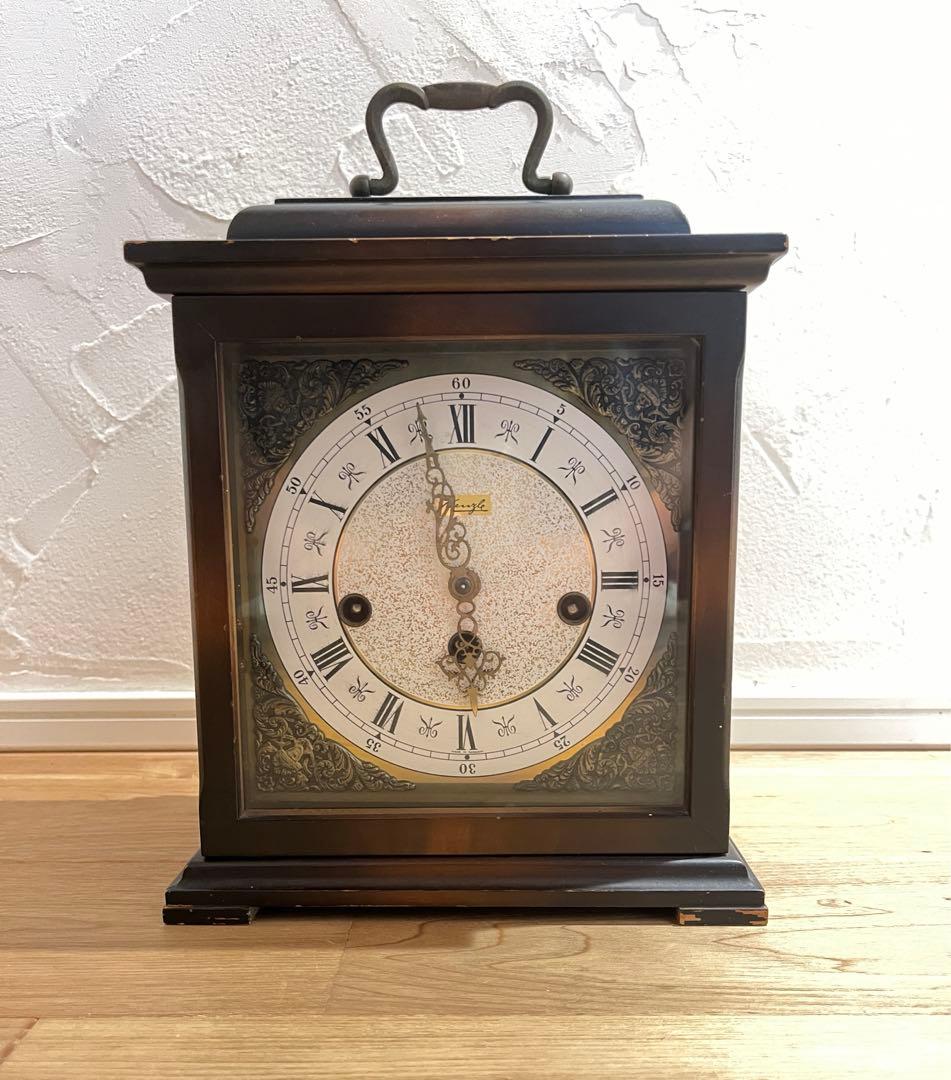 KIENZLE キンツレ アンティークな置時計 ヴィンテージ - メルカリ