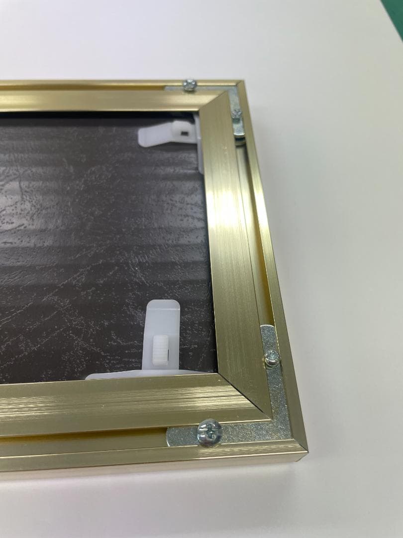 【新品】高級アルミフレーム ゴールド 60×15cm・5枚セット