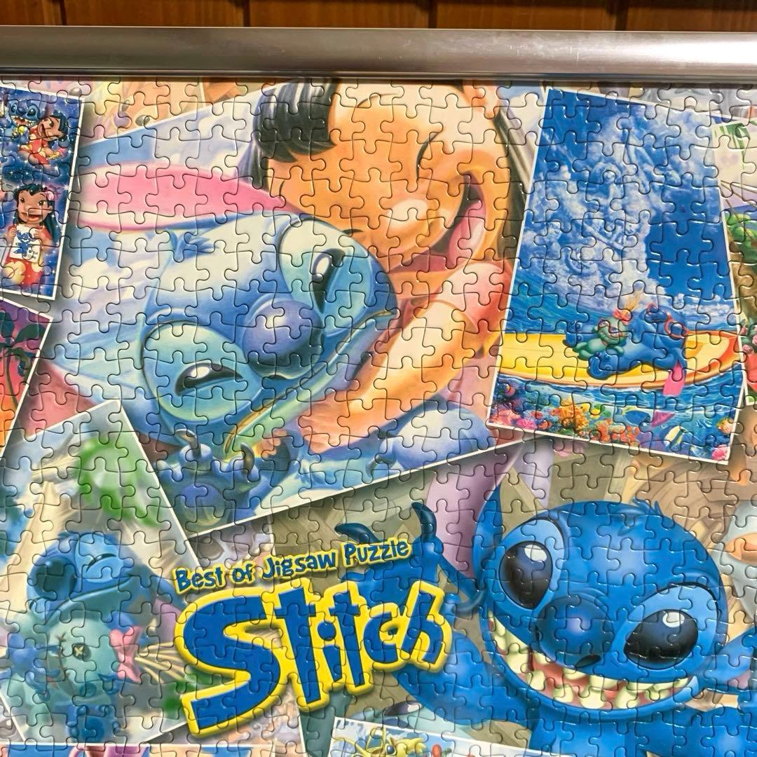希少 レア リロ＆スティッチ ジグソーパズル 完成品 ディズニー 2000