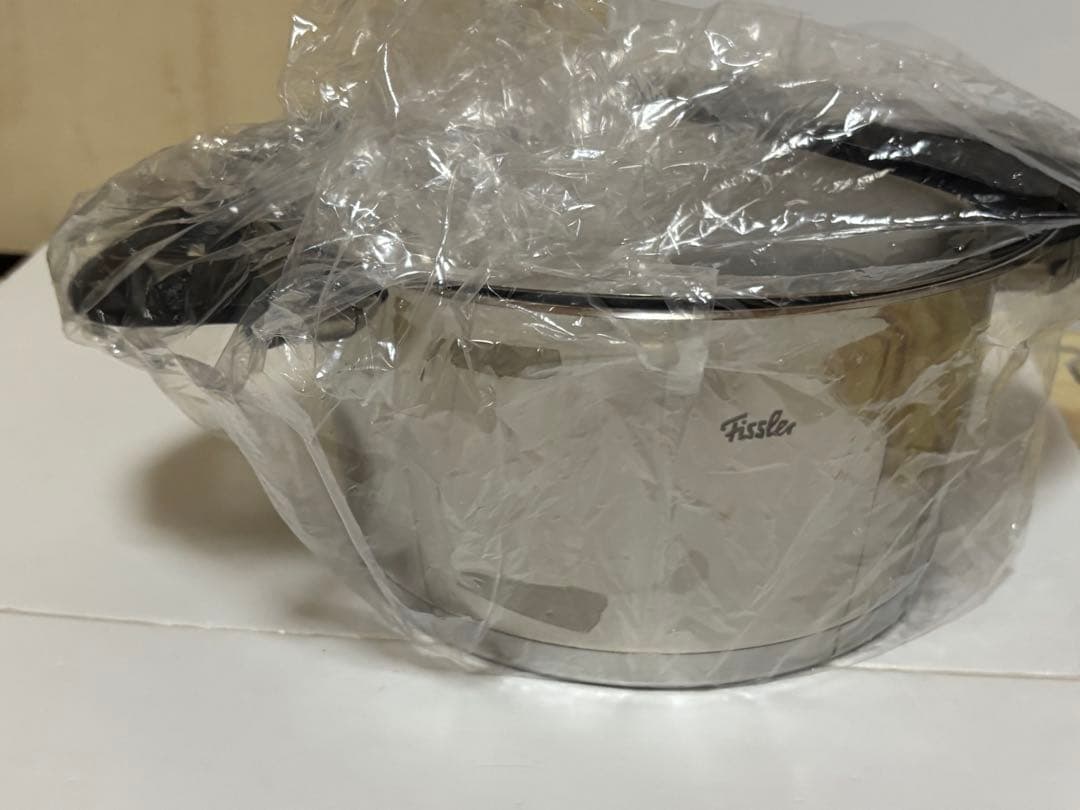 Fissler 両手鍋 20cm 3.2L 黒