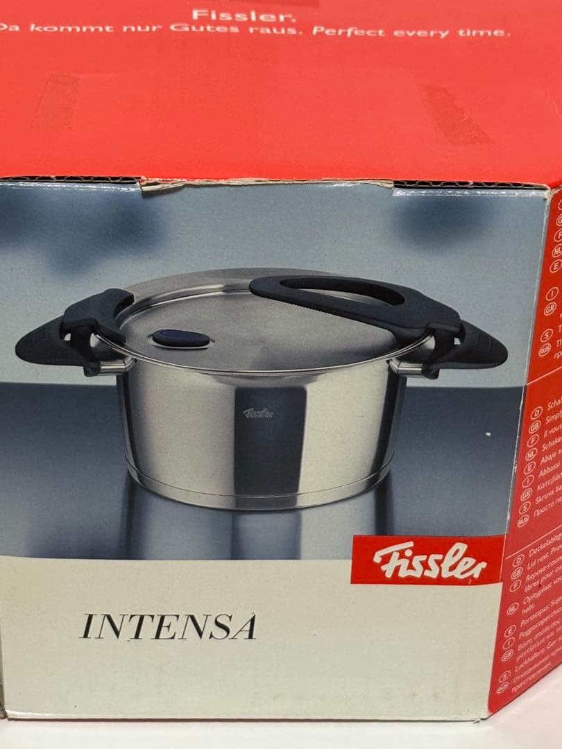 Fissler 両手鍋 20cm 3.2L 黒
