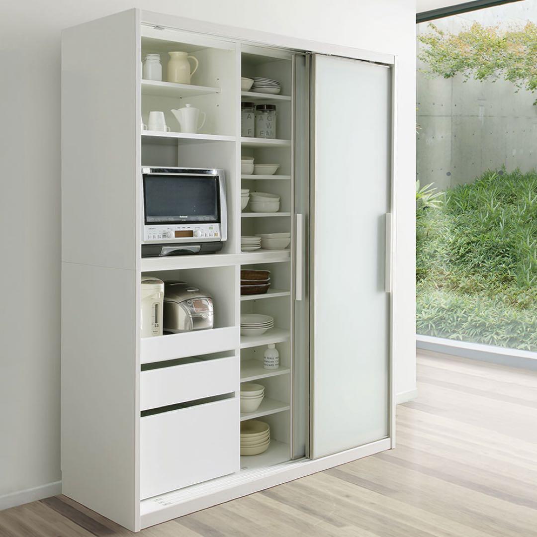 ✔️IDC大塚家具　定価約30万「ネロ」ホワイト　美品