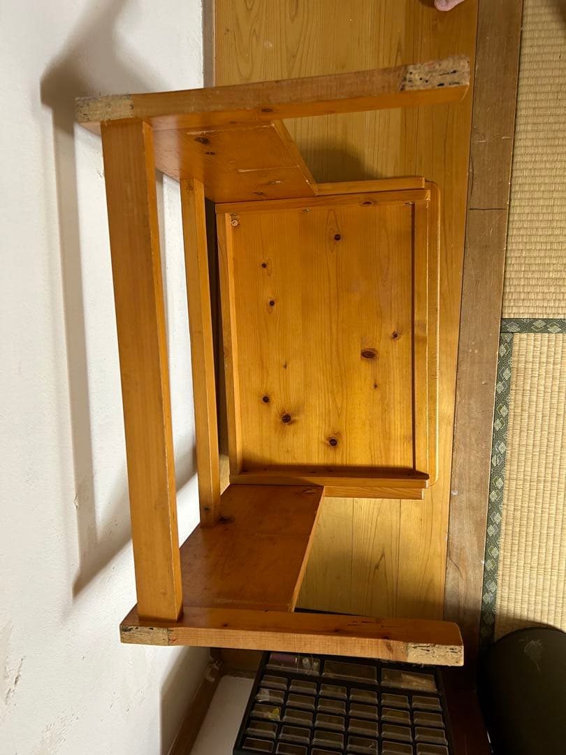 昭和　ウッドデスク　机　レトロ　家具　学習机