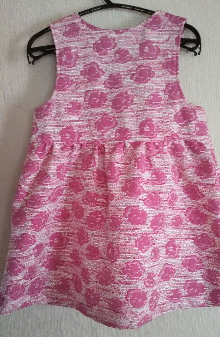 ハンドメイド キッズジャンパースカート 120㎝