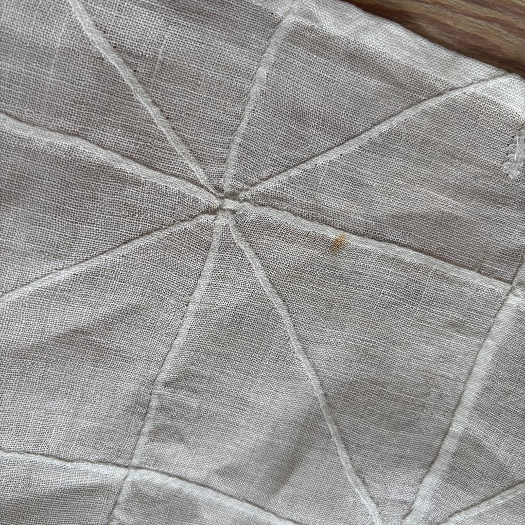 約69cm】ポジャギ 韓国 アンティーク 骨董 モシ 麻 風呂敷 チョガッポ