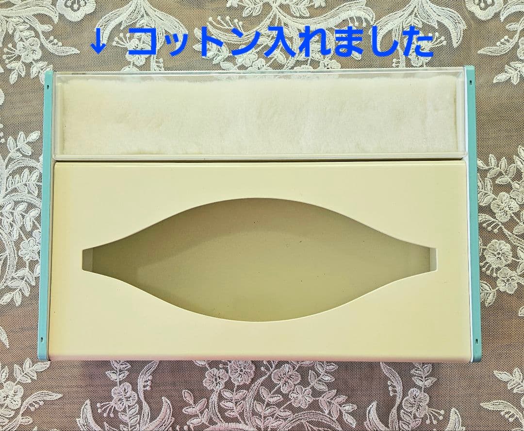 希少 昭和レトロ アンティーク POLA コットン ティッシュケース 新品