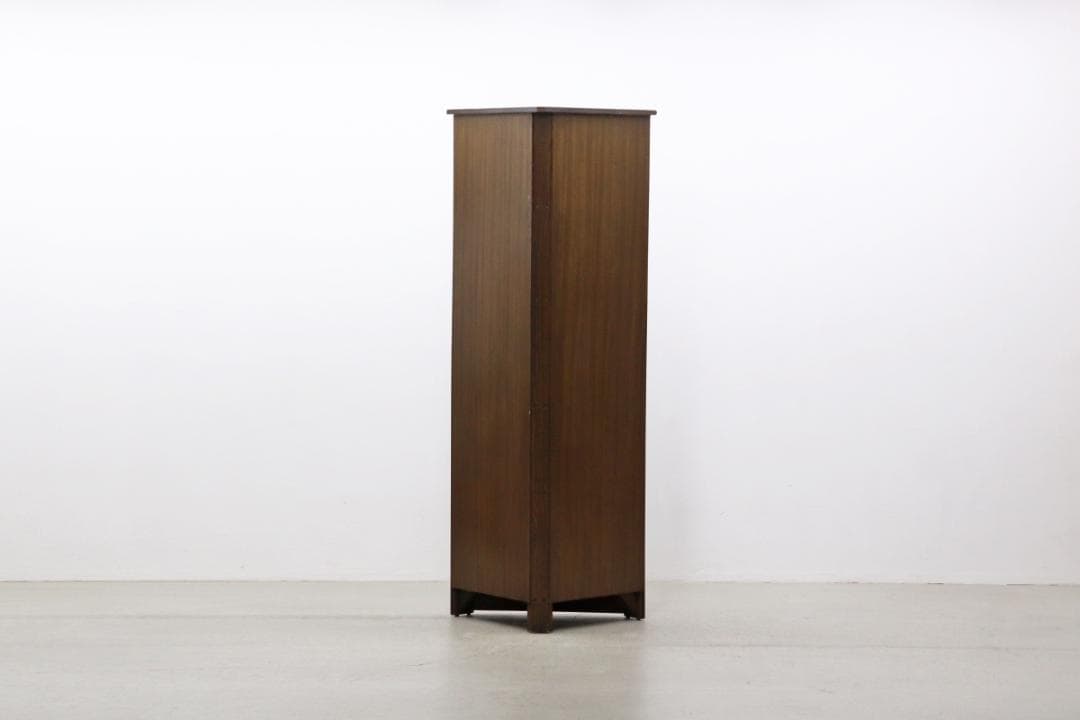 アーコール 英国 ヴィンテージ エルム材 クラシカル コーナーキャビネット