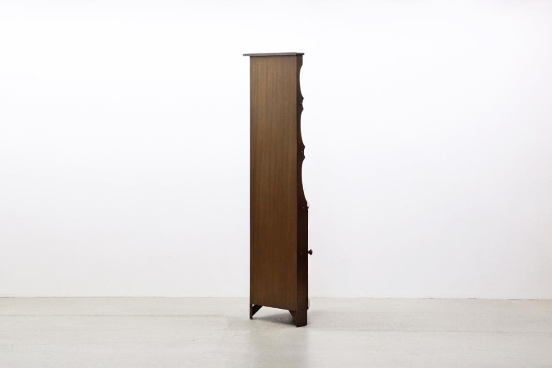 アーコール 英国 ヴィンテージ エルム材 クラシカル コーナーキャビネット