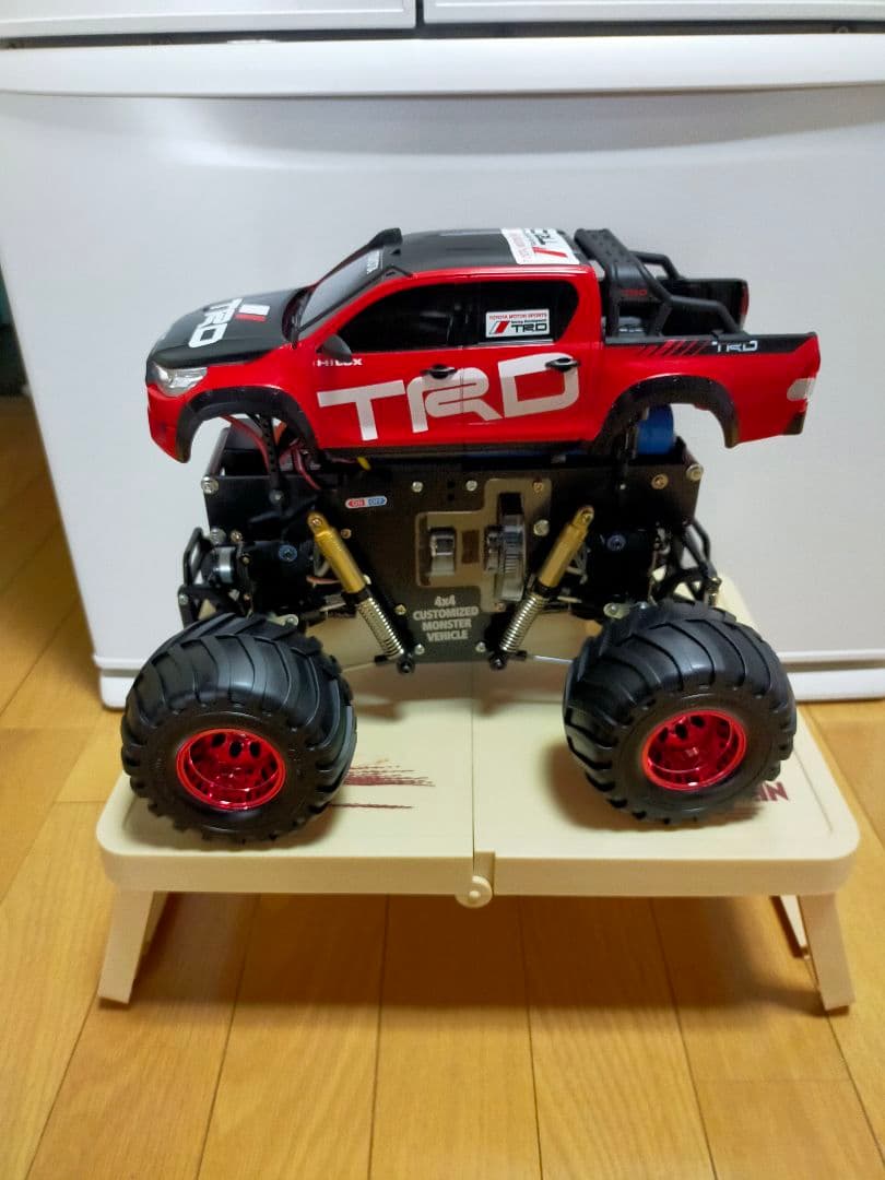 新品キットから組み立て！タミヤTLT-1リトルギア マックスクライマー