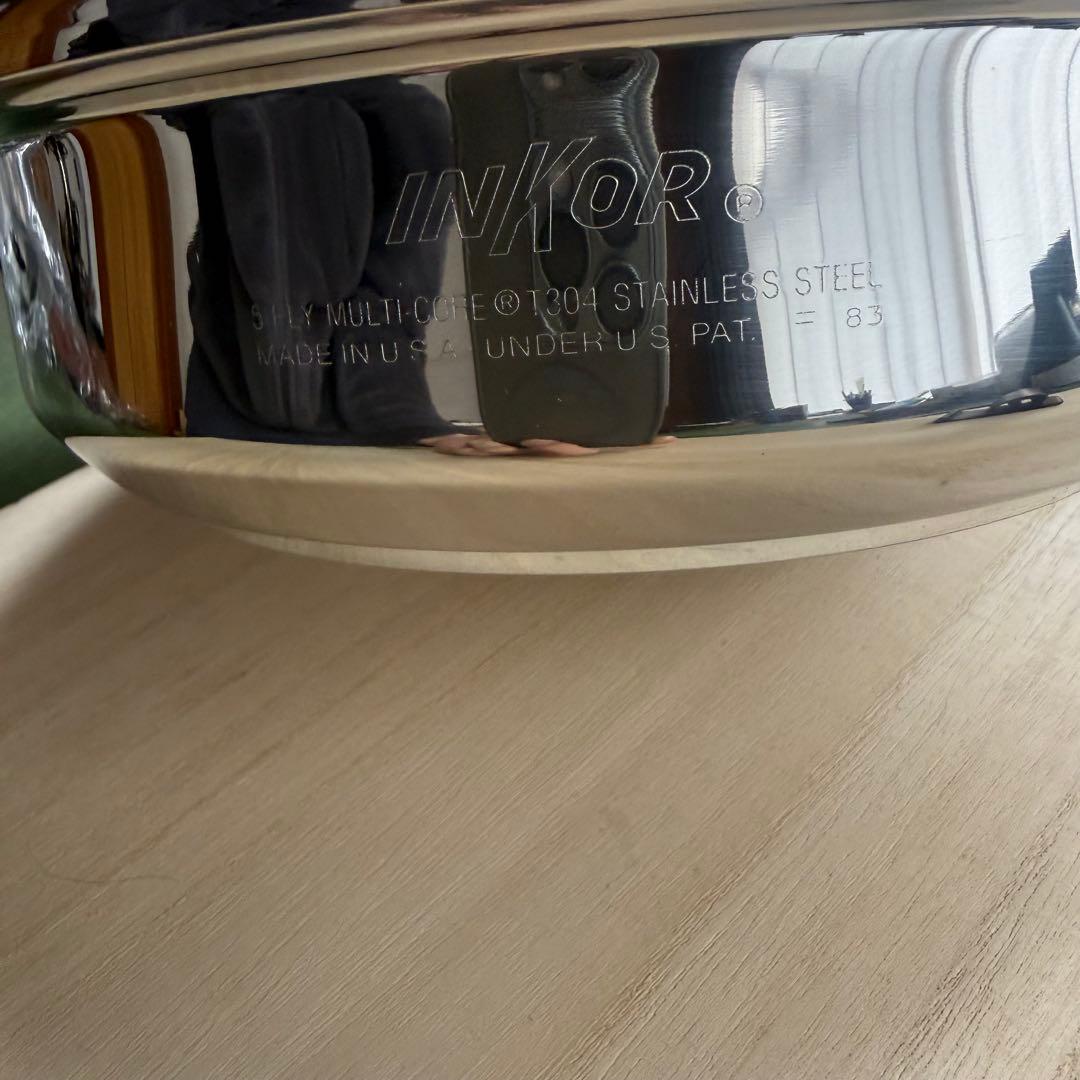 【新品未使用】インコア　フライパンセット　INKOR USA製