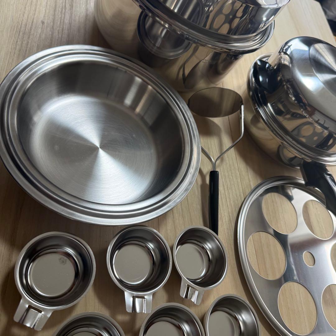 【新品未使用】インコア　フライパンセット　INKOR USA製