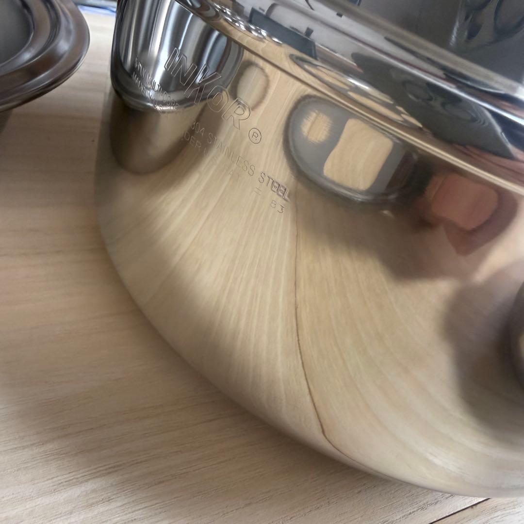 【新品未使用】インコア　フライパンセット　INKOR USA製