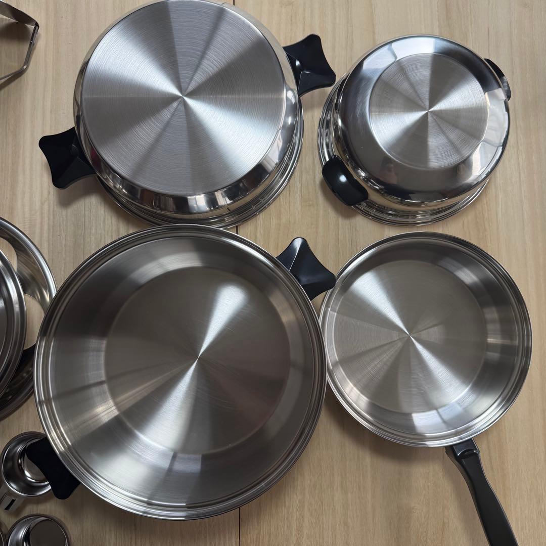 【新品未使用】インコア　フライパンセット　INKOR USA製