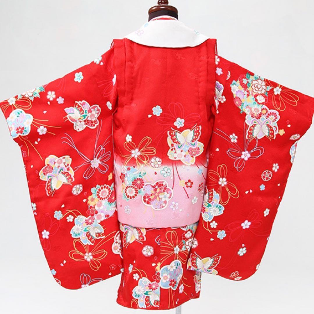 七五三　3歳正絹被布セット