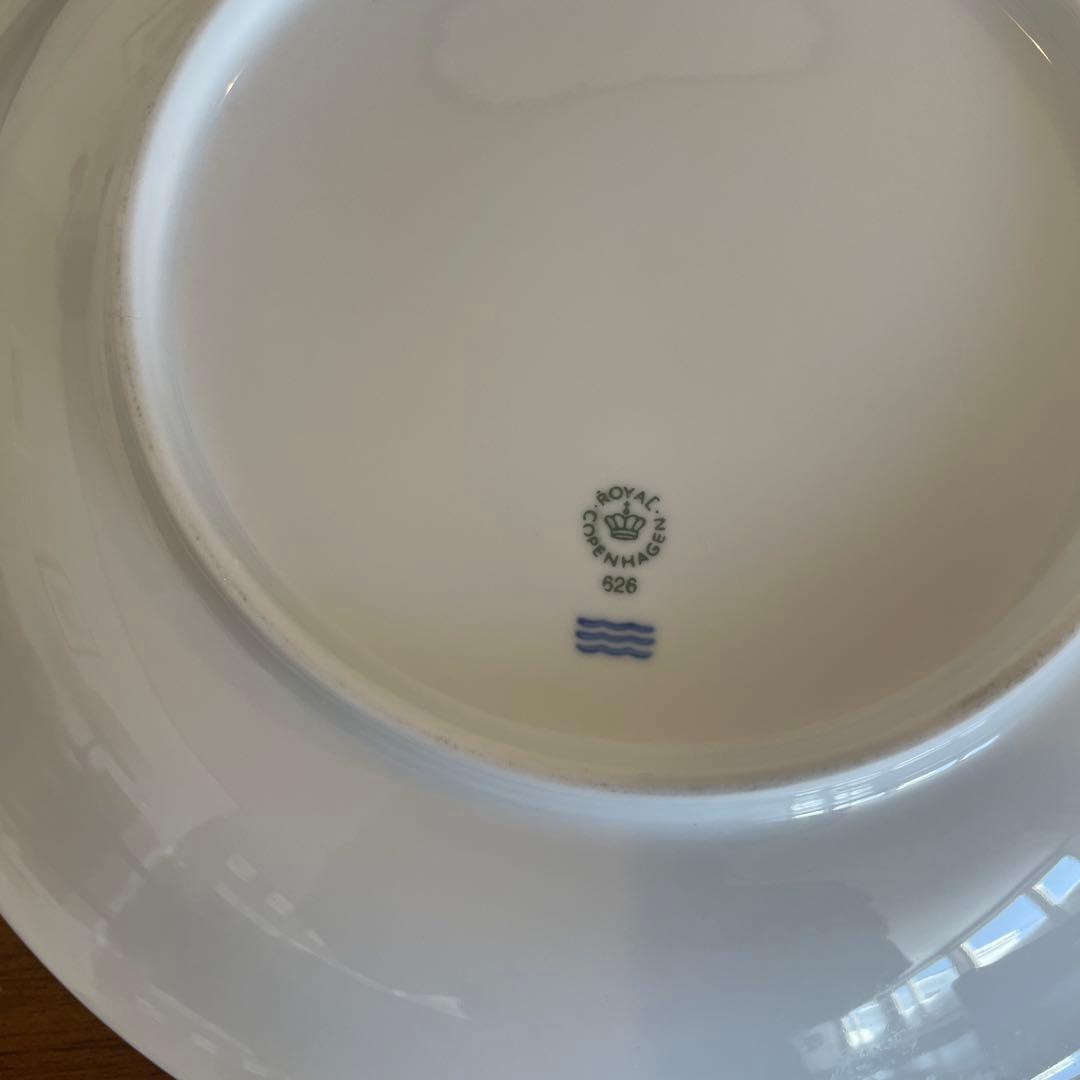 ロイヤルコペンハーゲン ブルーフルーテッド プレイン プレート 27cm