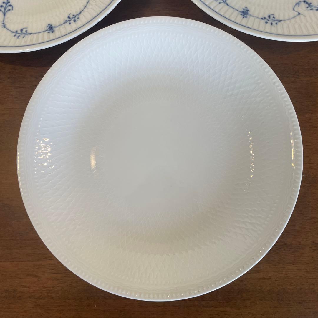 ロイヤルコペンハーゲン ブルーフルーテッド プレイン プレート 27cm