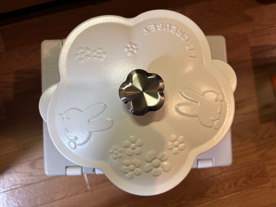 ル・クルーゼ　ミッフィー　ココット・フルール　コットンカラー