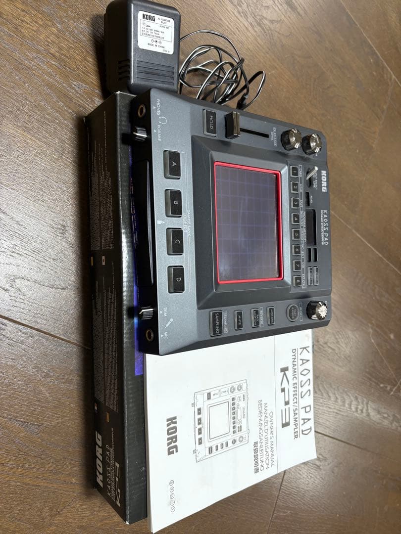 KORG KAOSS PAD ダイナミックエフェクトサンプラーKP3動作確認済