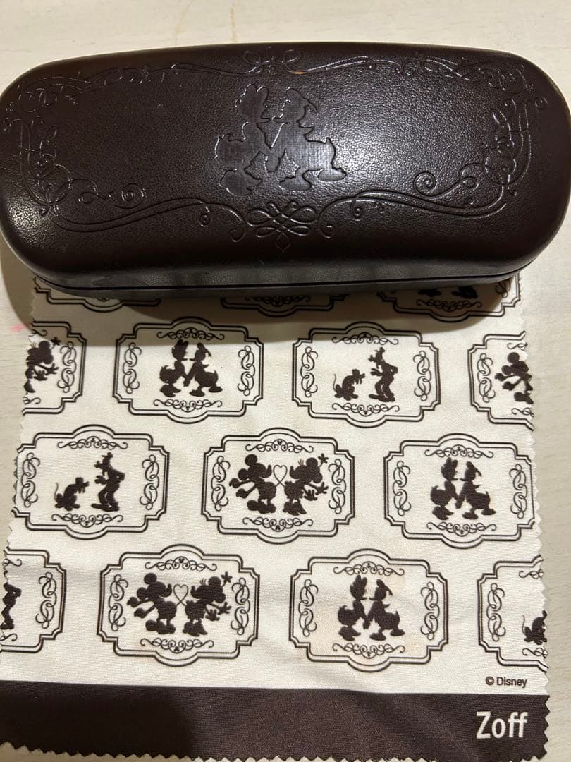 Zoff ミ二ーメガネ(度あり) ディズニー ケース付き
