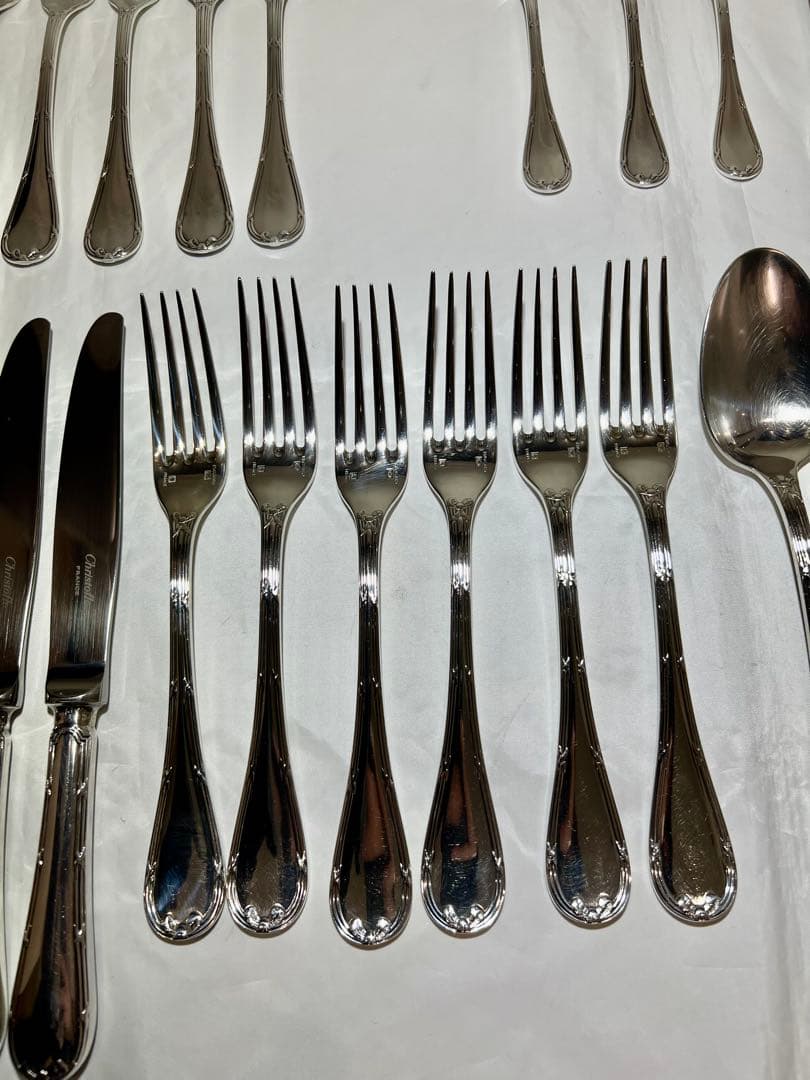 クリストフル リュバン 28本パール5本 カトラリーセット クリストフルシルバー