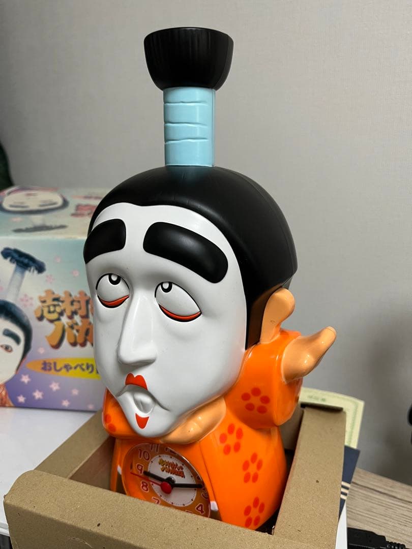 志村けん バカ殿様 目覚まし時計 - メルカリ