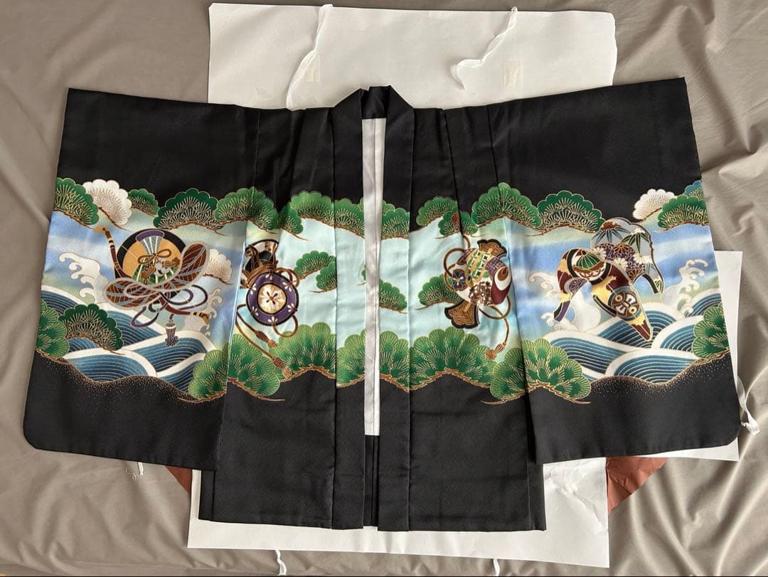 七五三 着物　去年105.6センチ男子着用 クリーニング済