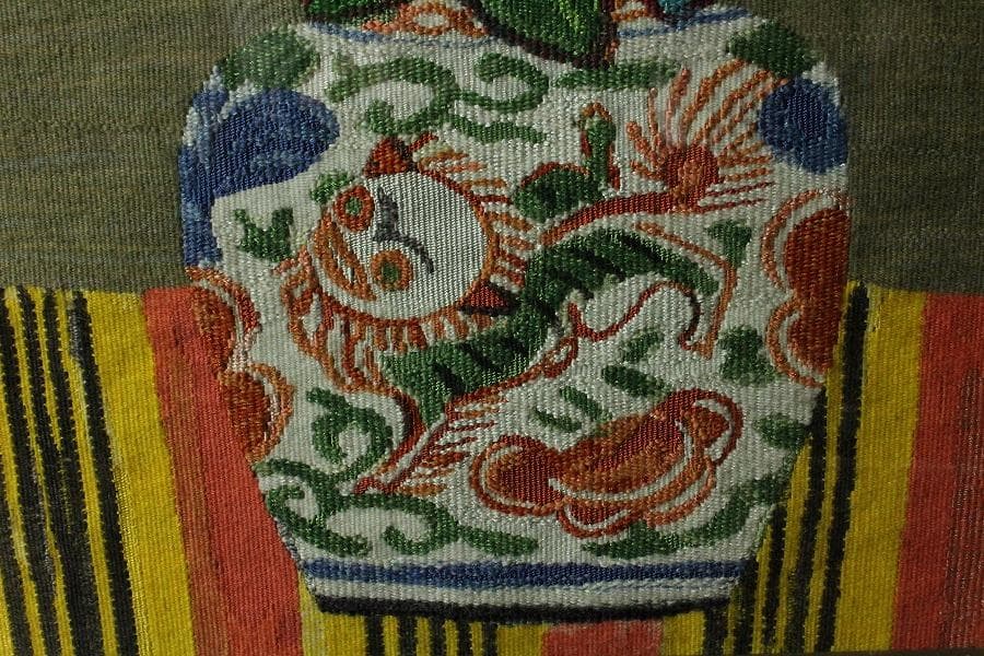 京都 西陣 川島織物 薔薇 額装 希少品 呉服屋蔵 美品(K-LC926) - メルカリ