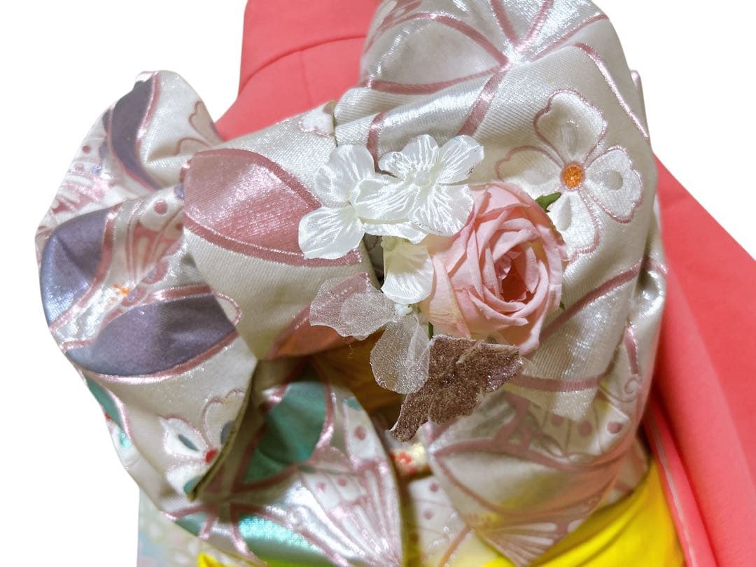 ピンク×水色♡七五三　7歳　女の子　フルセット　一式