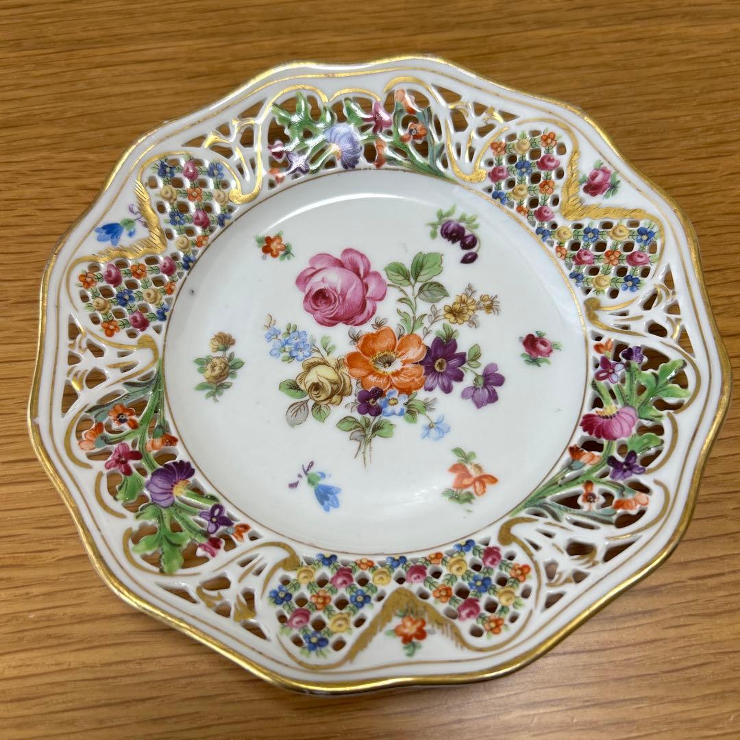 大セール❗️シューマン ババリア 透かし飾り皿 - メルカリ