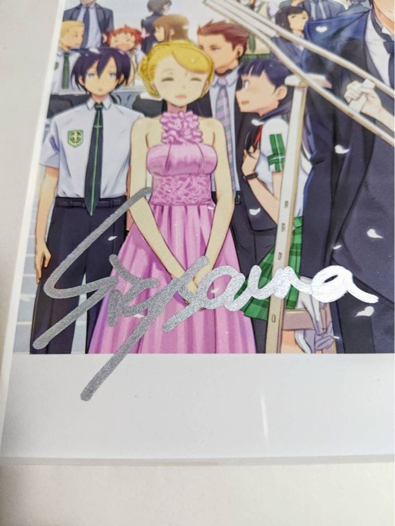 一つの大陸の物語 時雨沢恵一 黒星紅白 直筆サイン入り 複製原画 大電撃文庫展