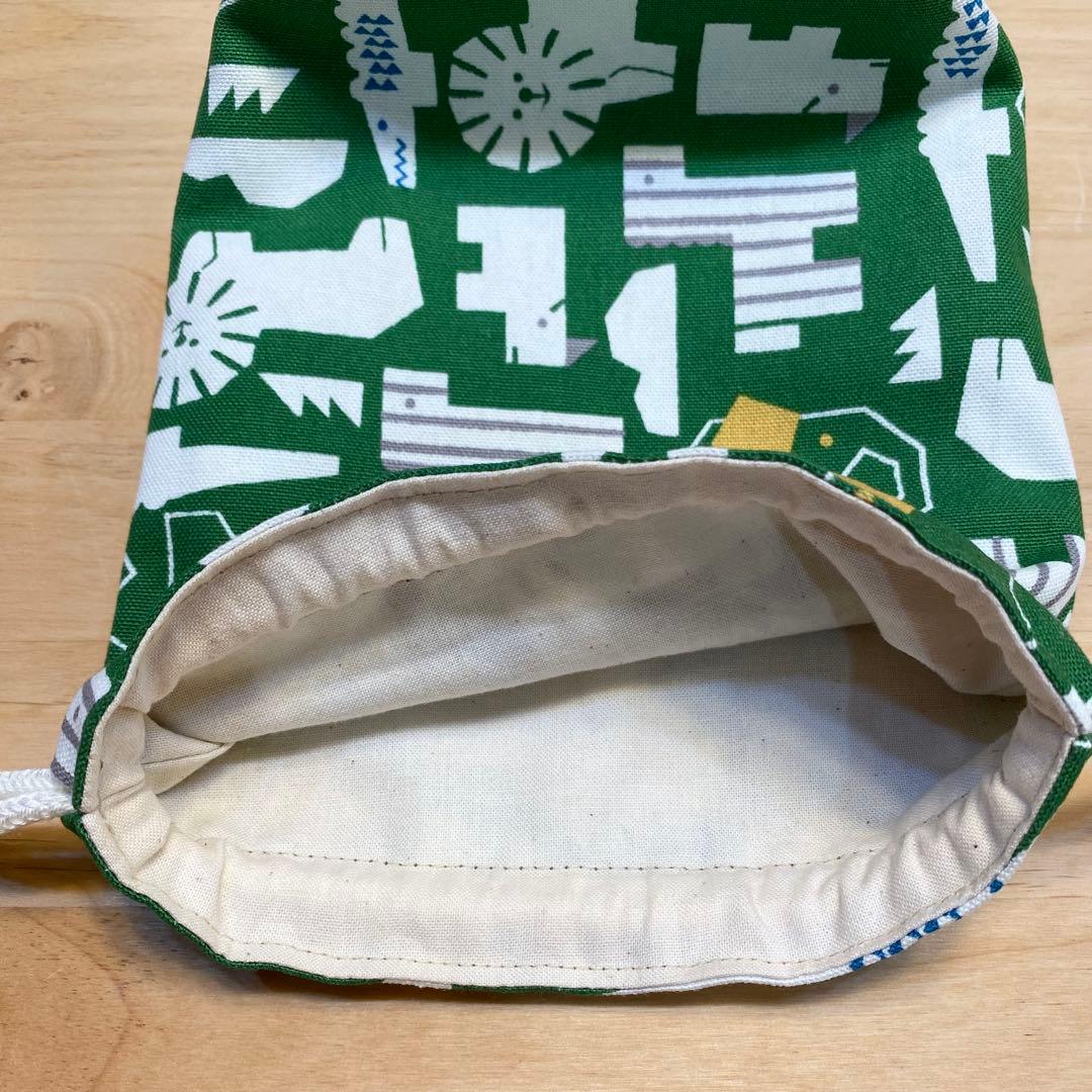 もりくま様　ギンガムチェック3点セット　コップ袋1枚