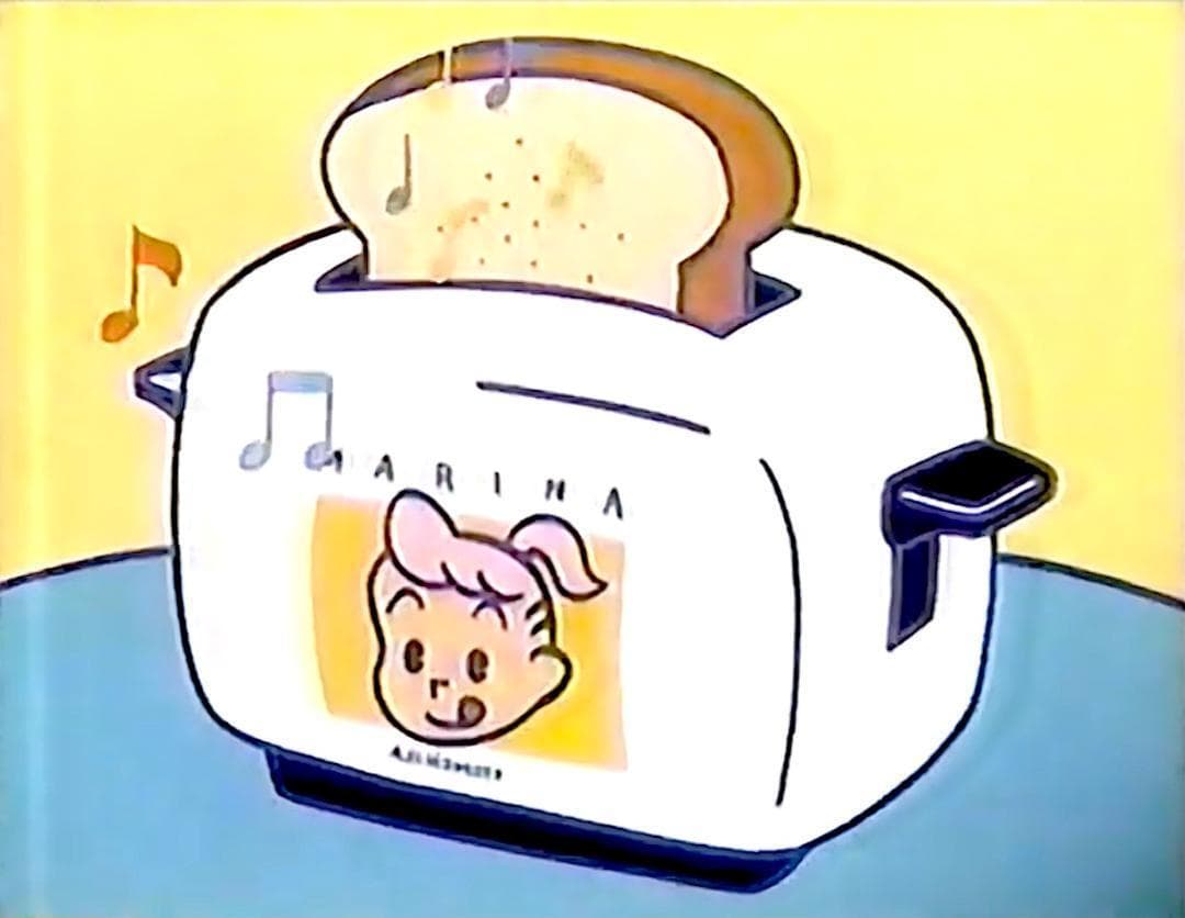 ☆保管未使用☆ 味の素ノベルティ まりなトースターラジオ OSAMU GOODS