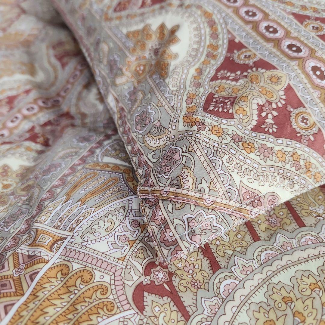 羽毛掛け布団 クィーン 二層式側生地綿100% ハンガリーホワイトダック90%⤵