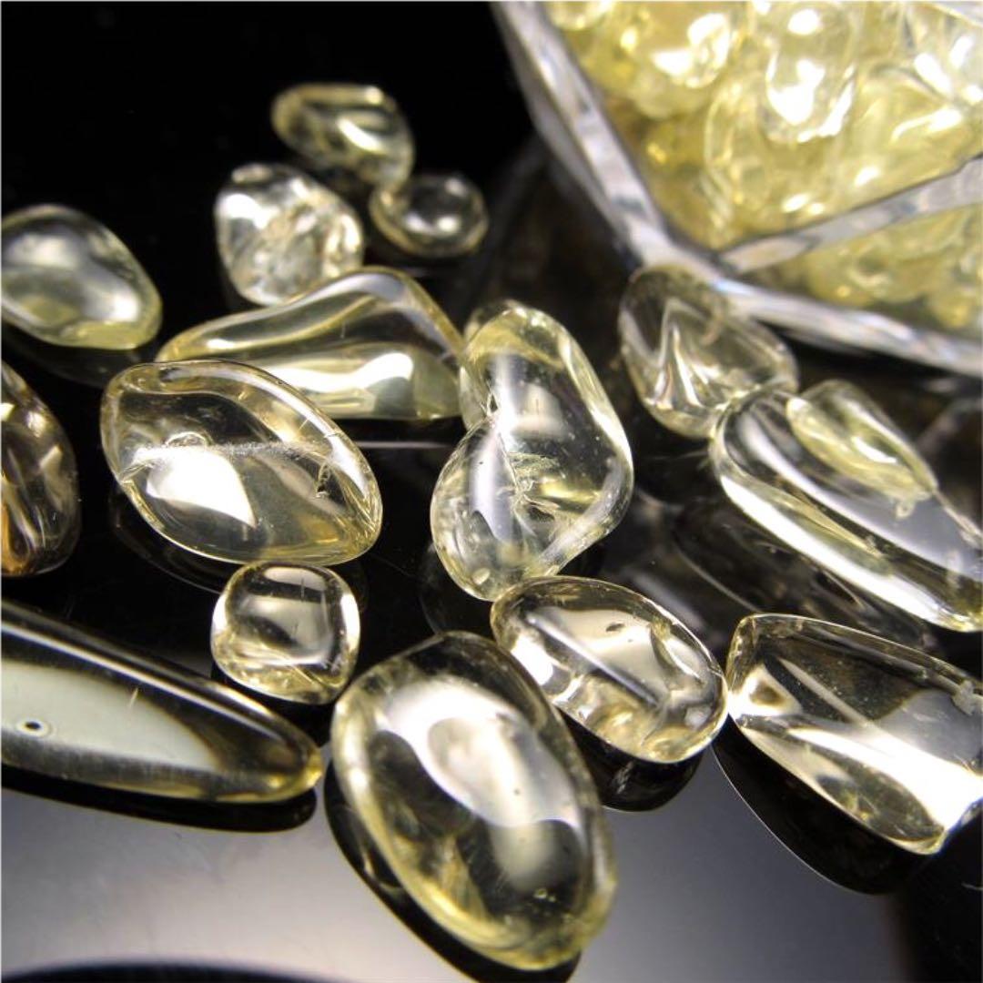 ★特選一石★心身の癒しリラックス【300gレモンクォーツ『硫黄水晶』さざれ】❤️