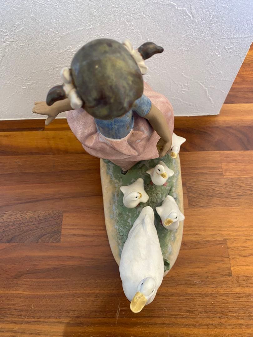 レア　リヤドロ No.2306 HURRY NOW 陶器人形　フィギュリン