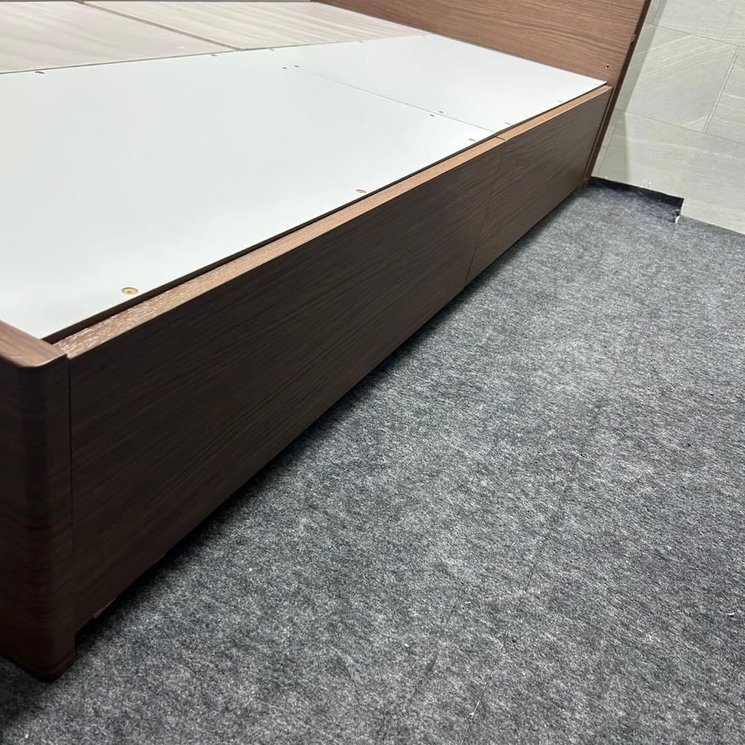 ニトリ ベッドフレーム カイト3 収納 コンセント シングル 格安 d4524