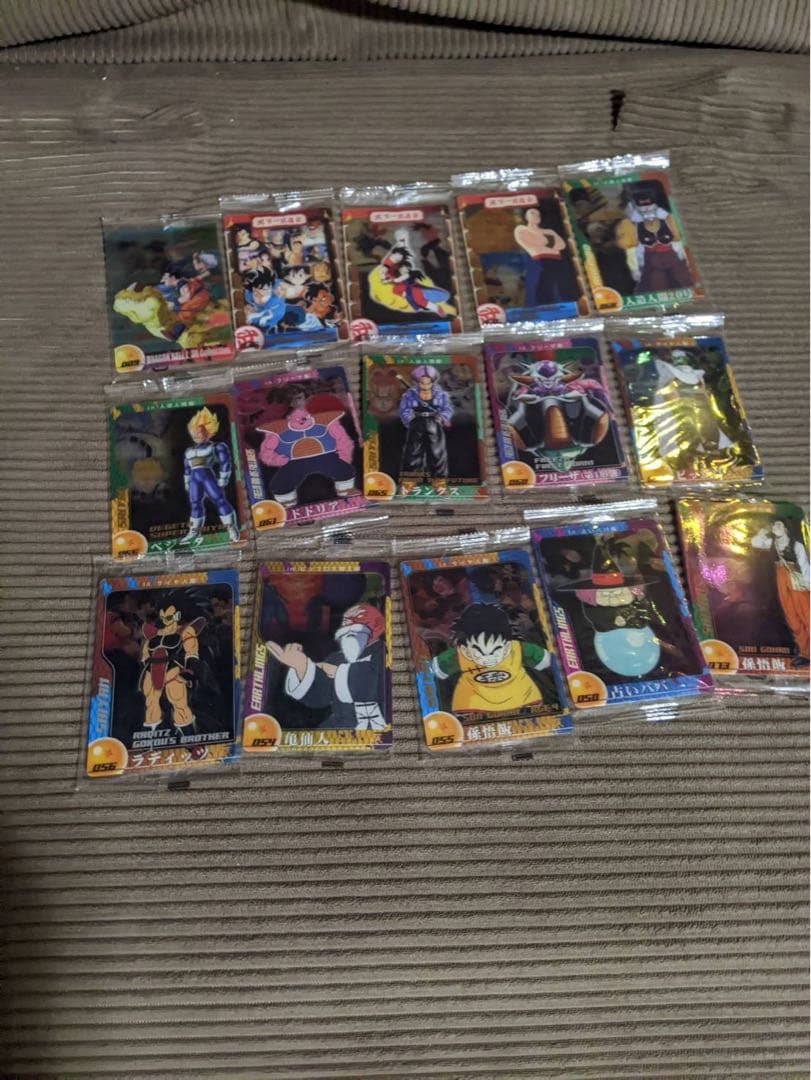 ドラゴンボールZ ウエハースカード未開封ありセット