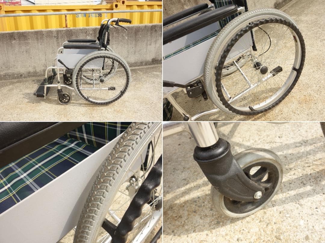 【中古】K▼車いす 車椅子 自走式 (38774)