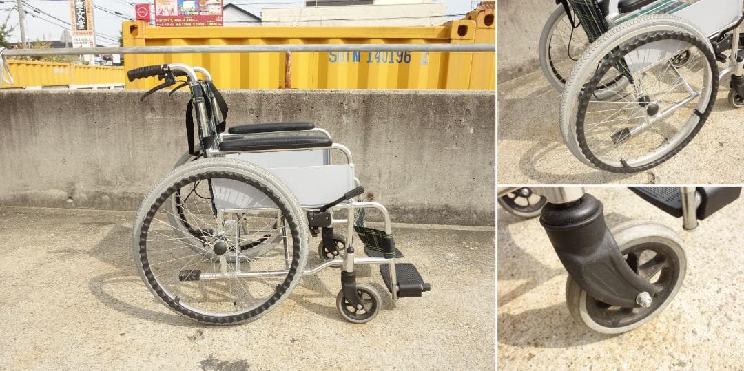 【中古】K▼車いす 車椅子 自走式 (38774)