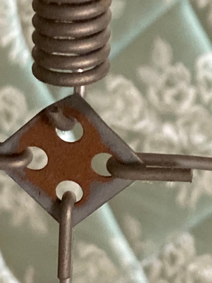 【アンティーク シングルベッド】とても丈夫な折れ足ベッド　※直接引取割引あり