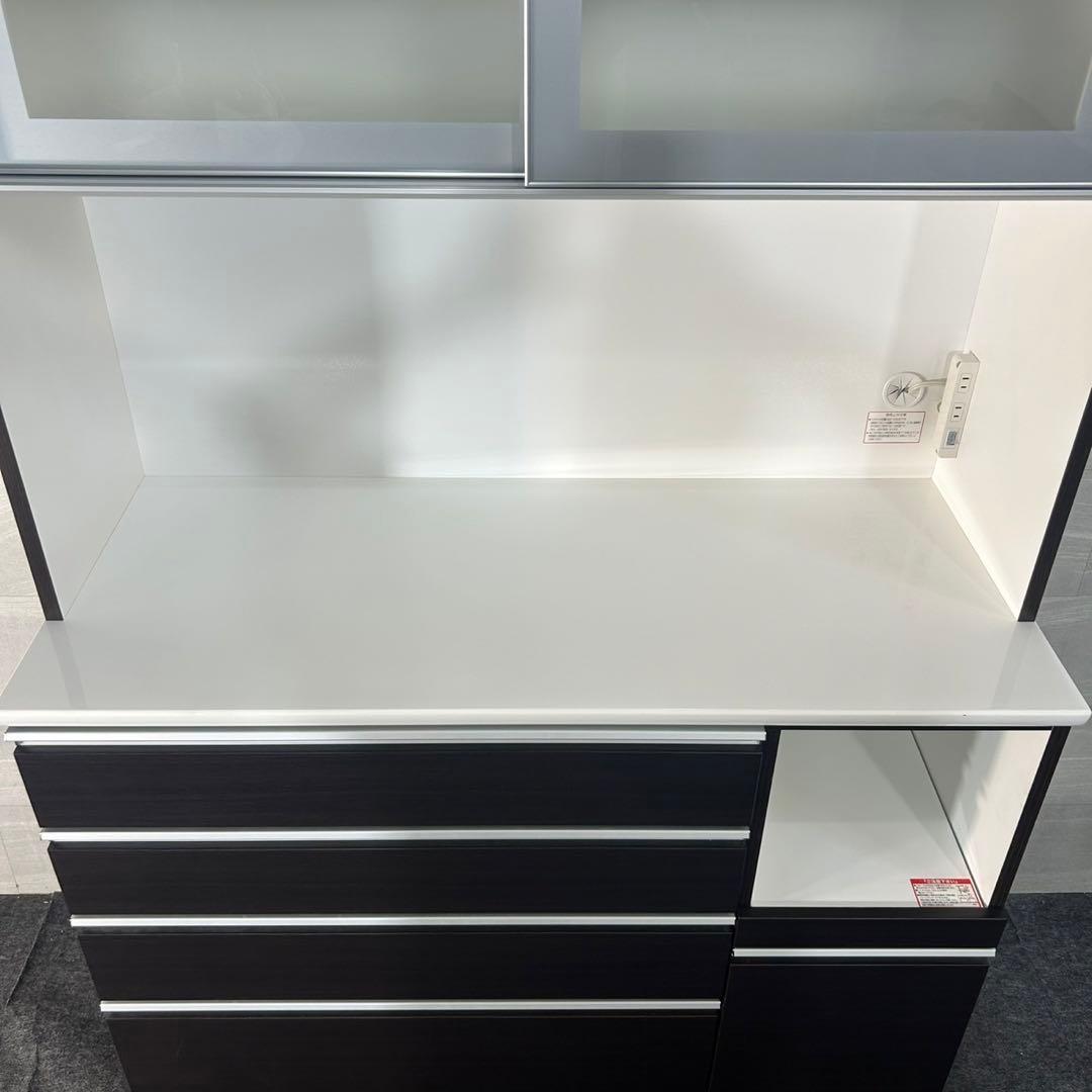 ニトリ 食器棚 レジューム 幅120cm シンプル キッチンボード d4561