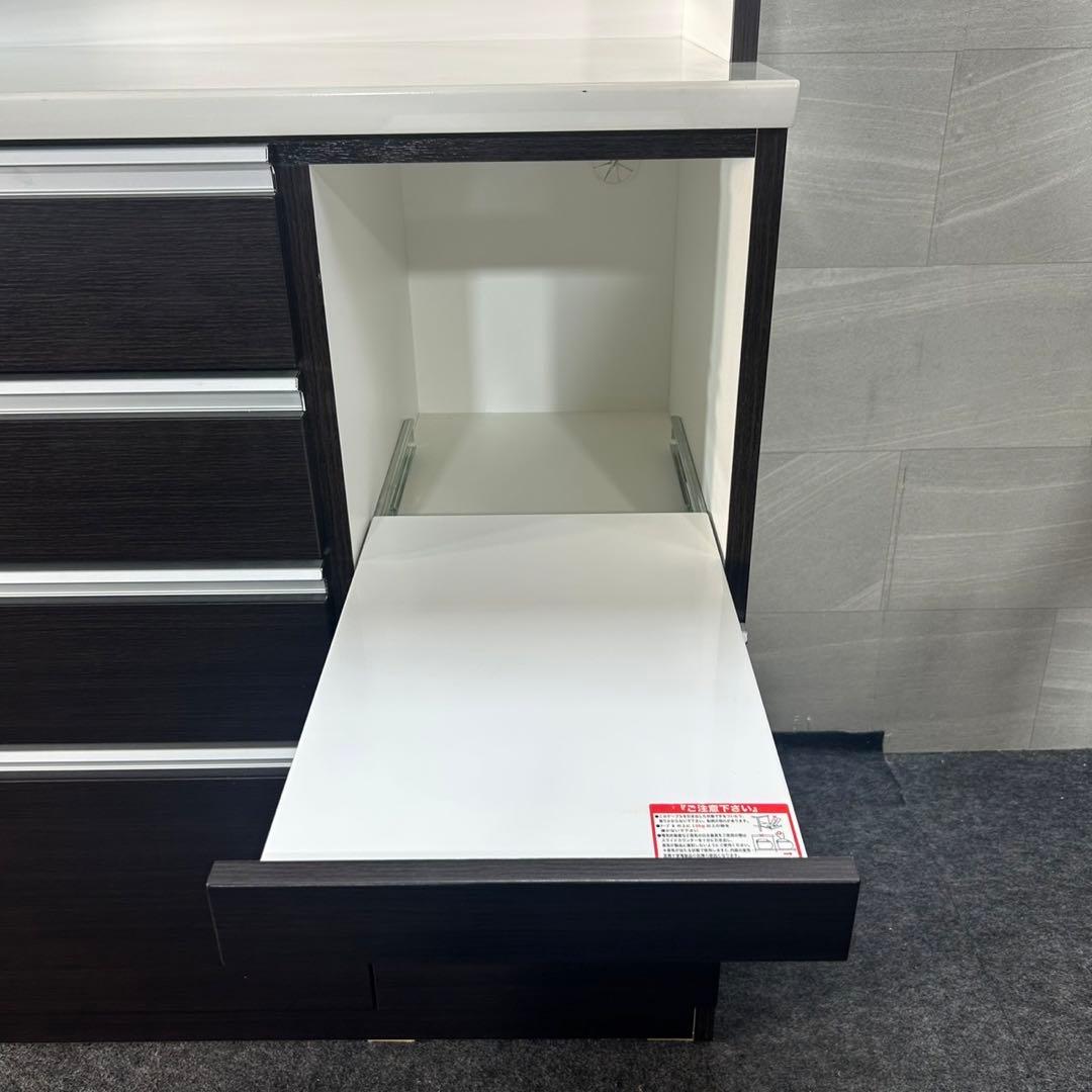 ニトリ 食器棚 レジューム 幅120cm シンプル キッチンボード d4561