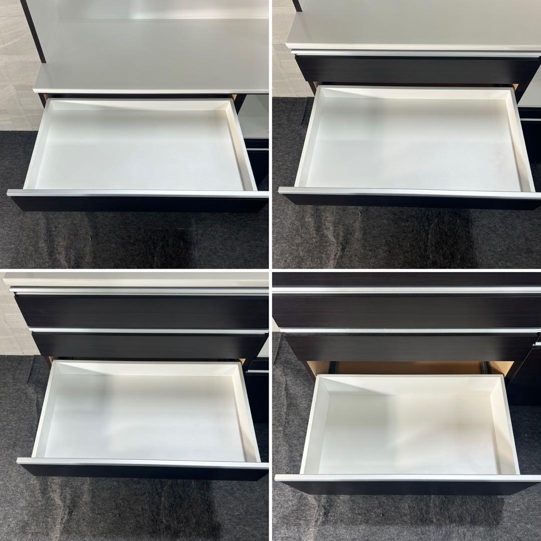 ニトリ 食器棚 レジューム 幅120cm シンプル キッチンボード d4561