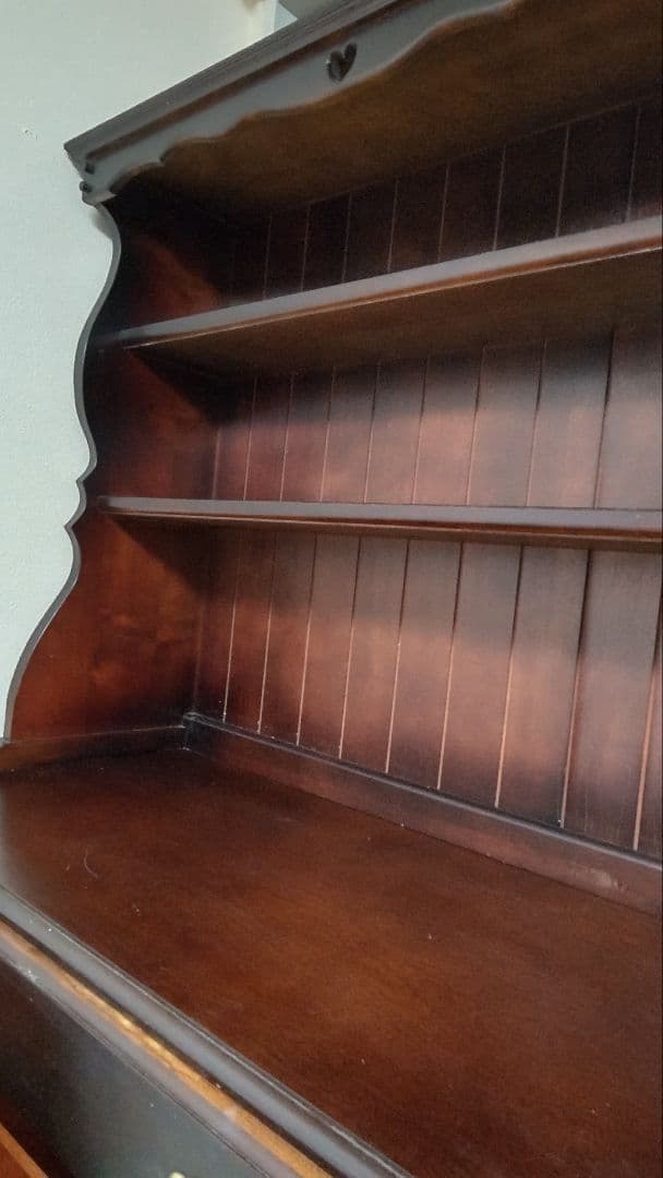 アンティークキャビネット棚カントリーチェスト