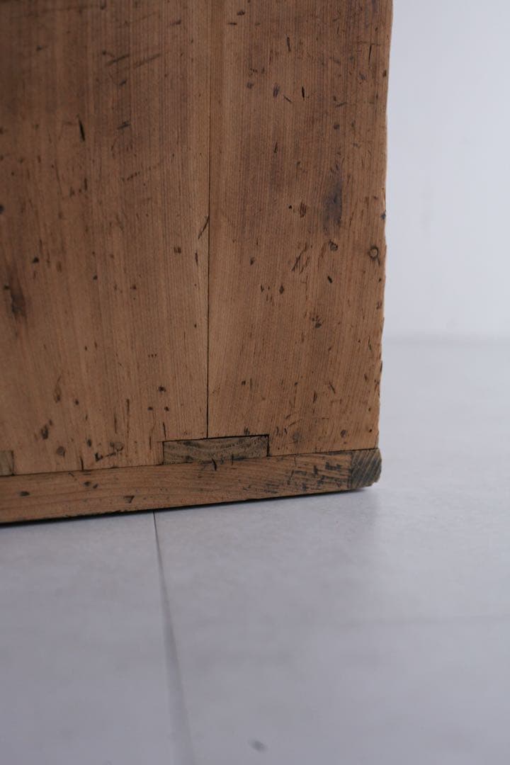 小引き出し 展示台 本棚 収納棚 無垢材 杉材 ケヤキ材 古家具 古道具